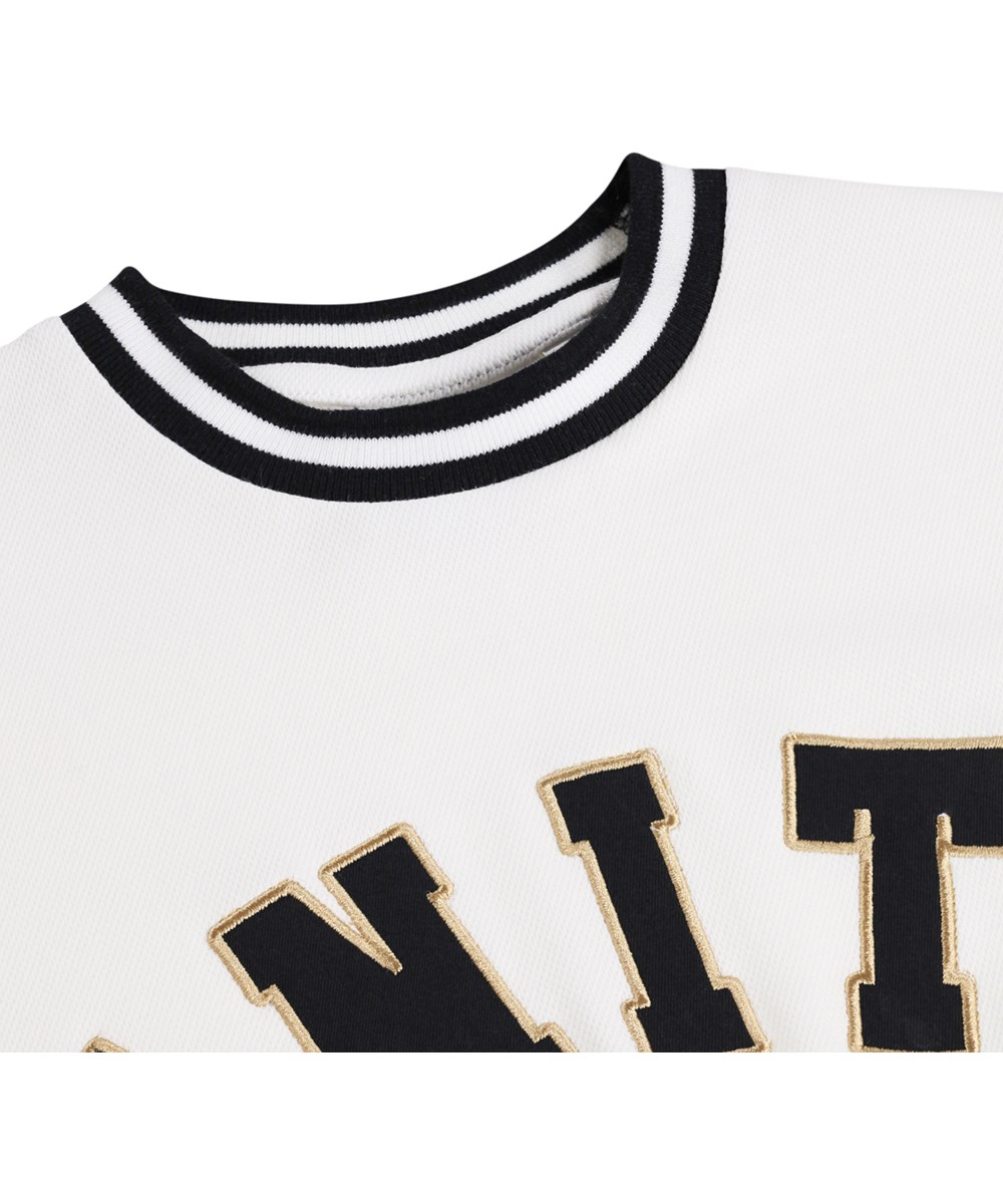 Renley - Daylight White - Weißes sportliches T-Shirt für Kinder aus Öko-Baumwolle