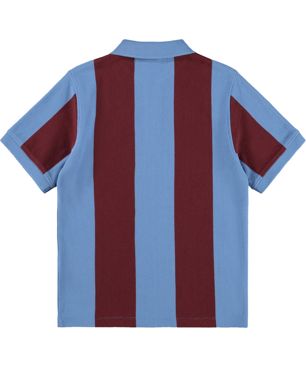 Reyo - Andorra Blue - Gestreiftes Poloshirt für Kinder aus Öko-Baumwolle