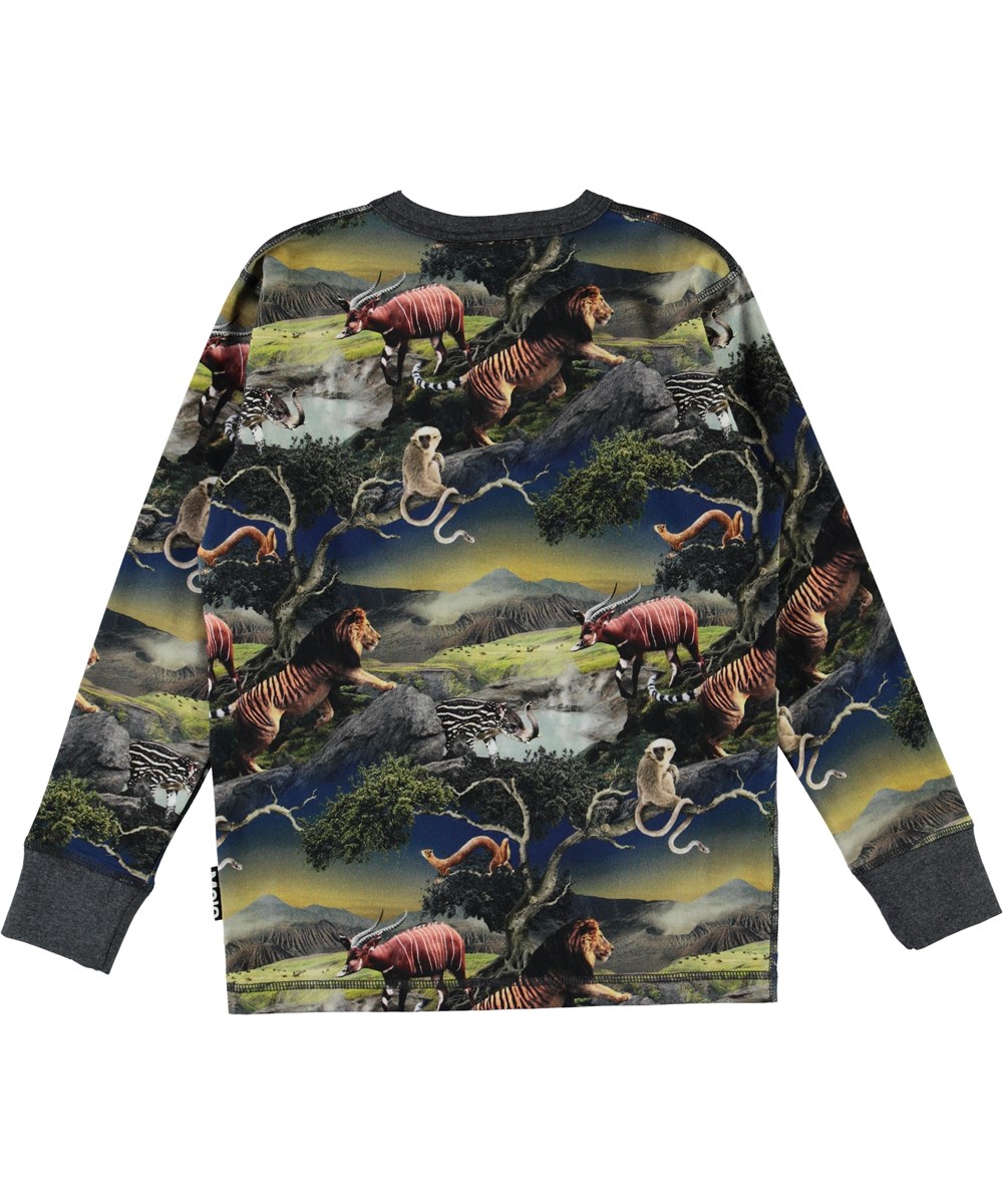 Rill - Future Animals - Öko-Bluse mit Tieren