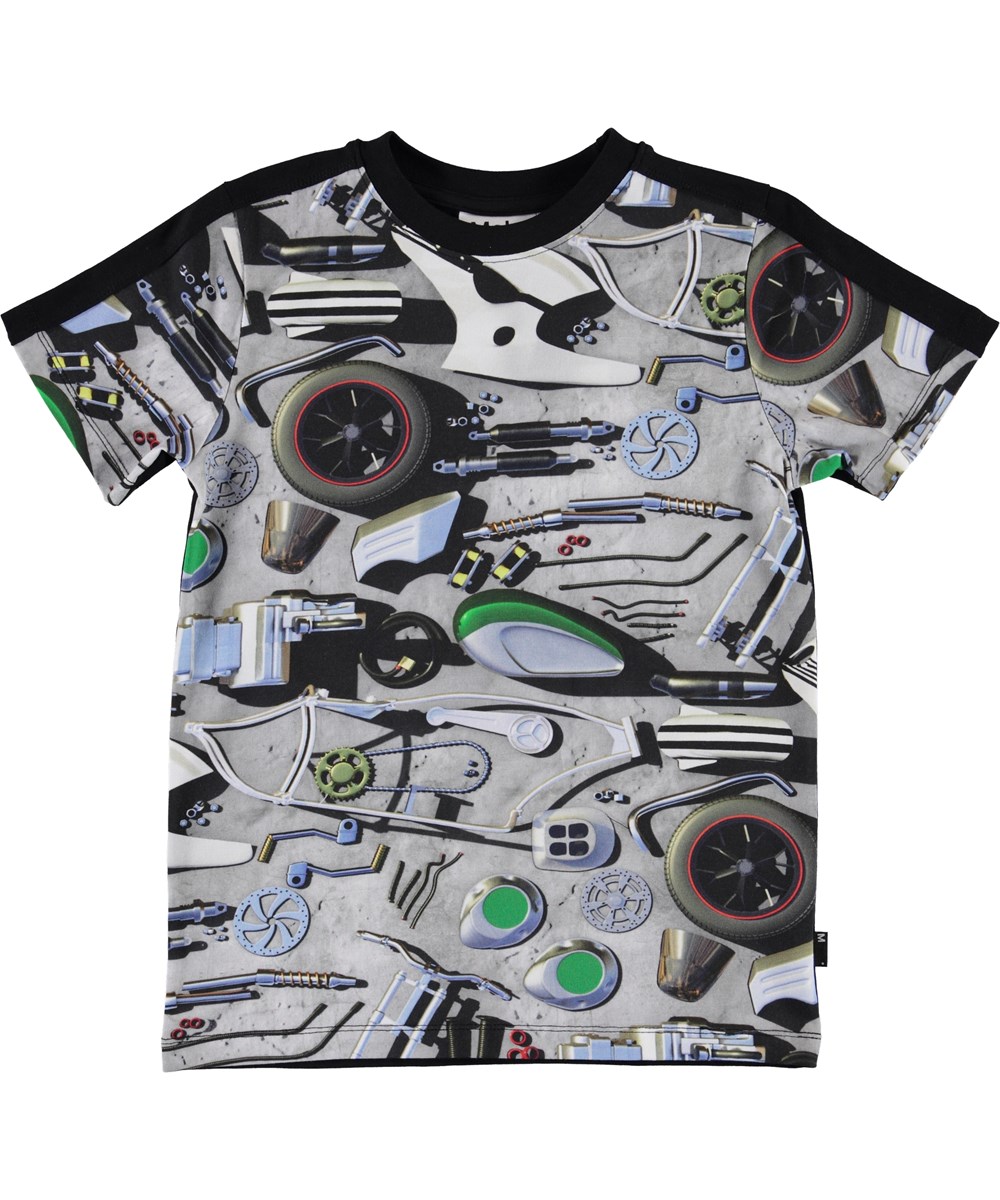 Rishi - Motorcycle Parts - T-Shirts mit Print von Motorradteilen