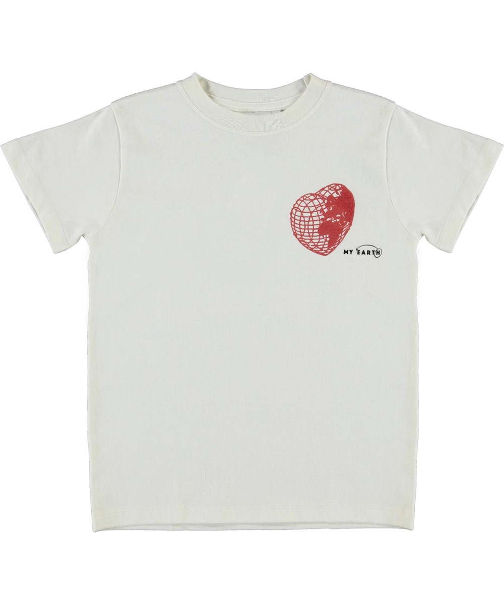 Road - My Earth - My earth' Herz T-Shirt