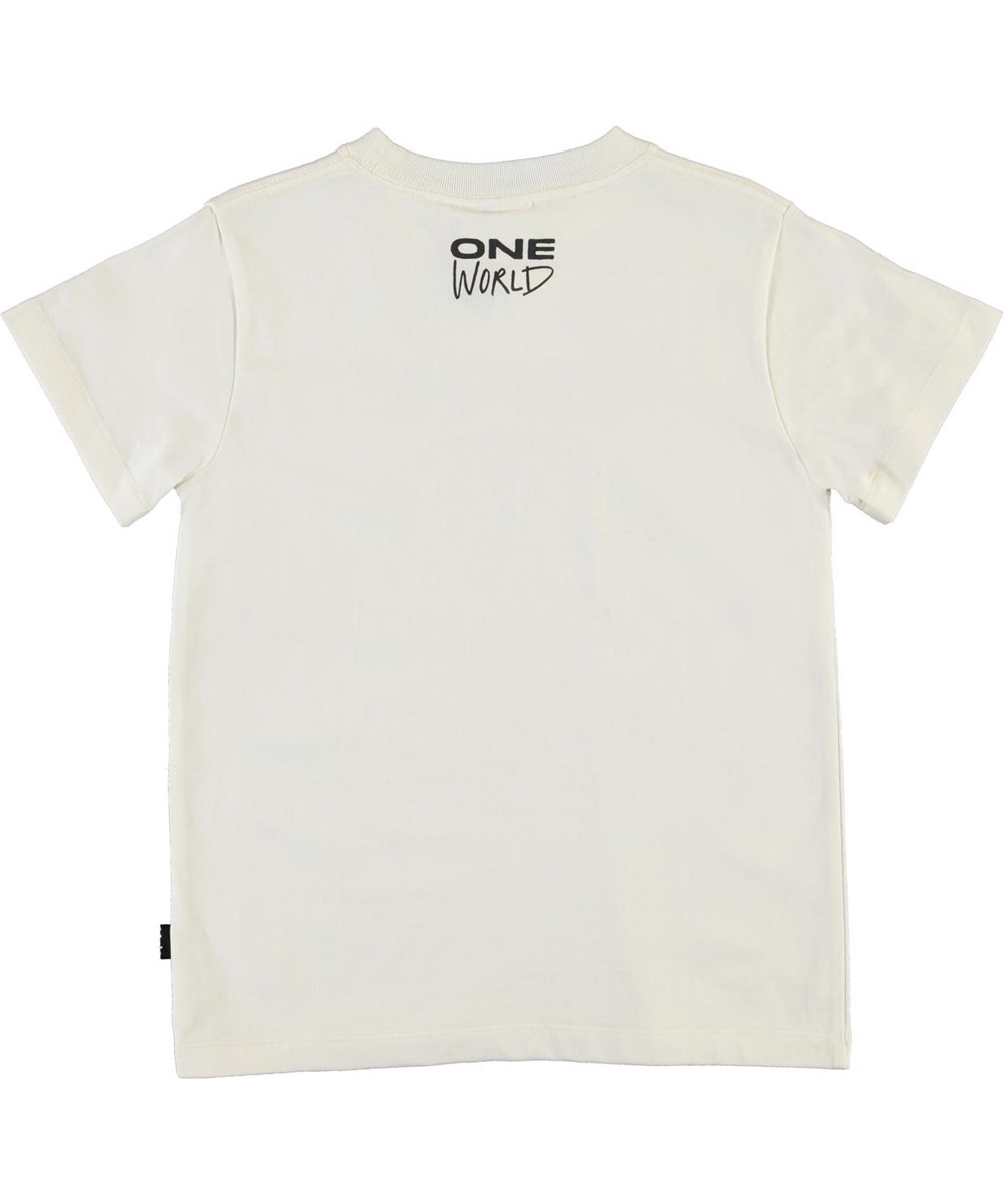 Road - White Star - Öko weißes T-Shirt one world