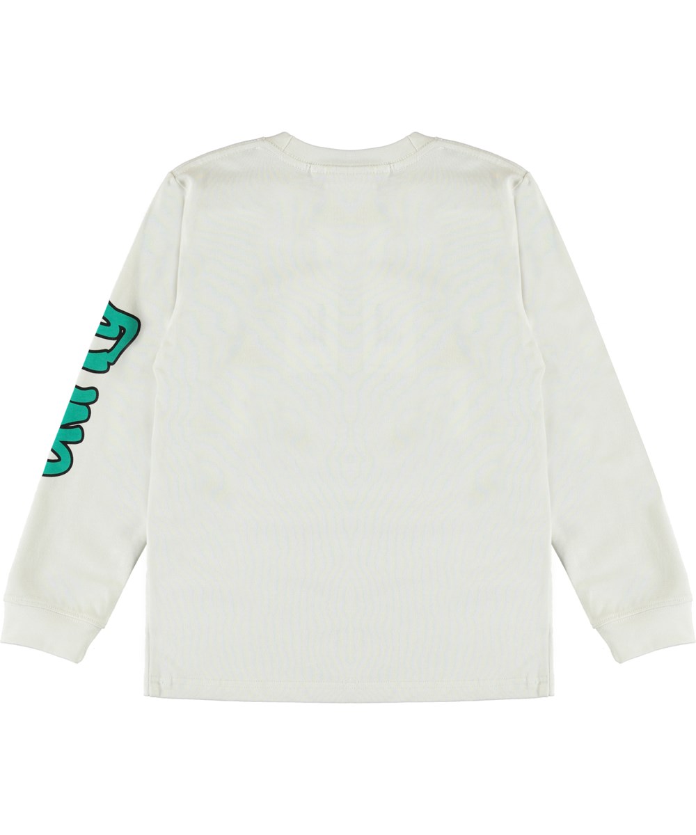 Rogert - Skatepool - Weiße Bluse mit Skate Print