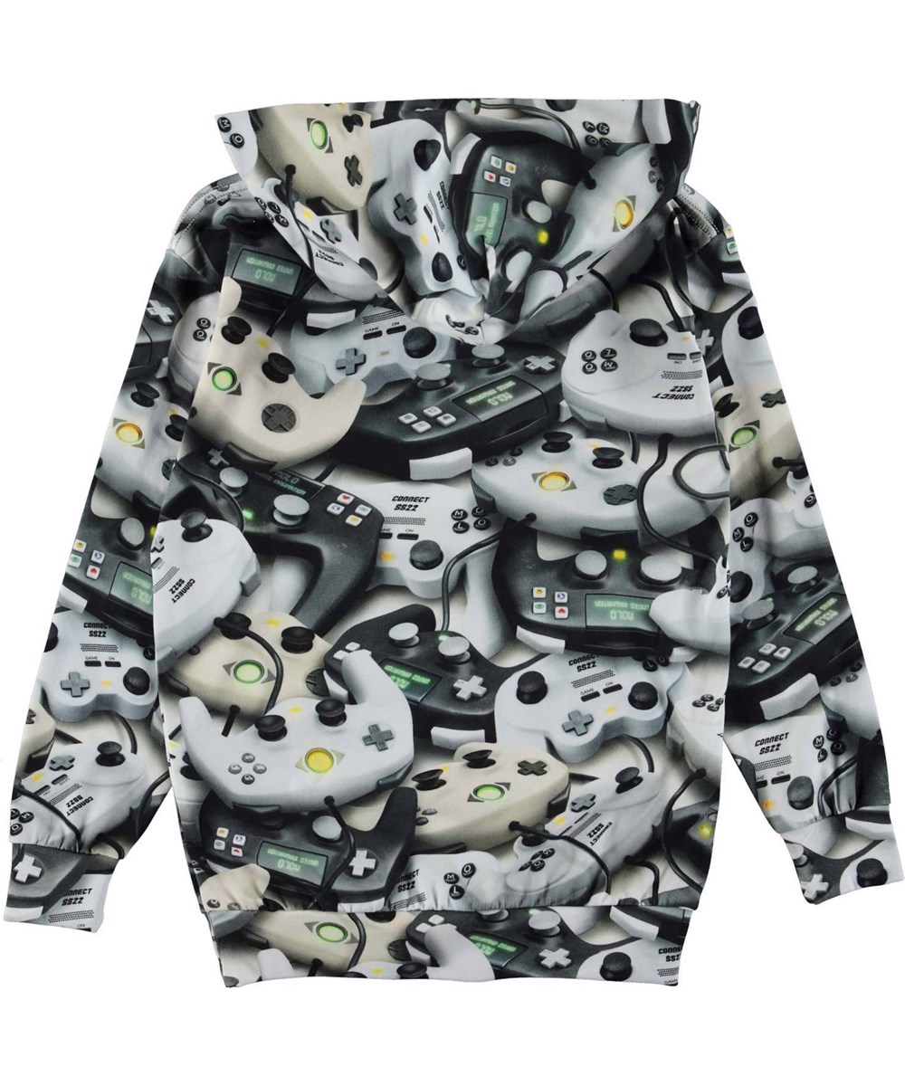 Romo - Connected - Öko-Hoodie mit Gaming-Print