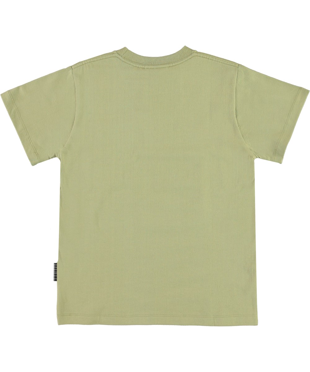 Roxo - Cedar - Grünes T-Shirt mit Erddruck.