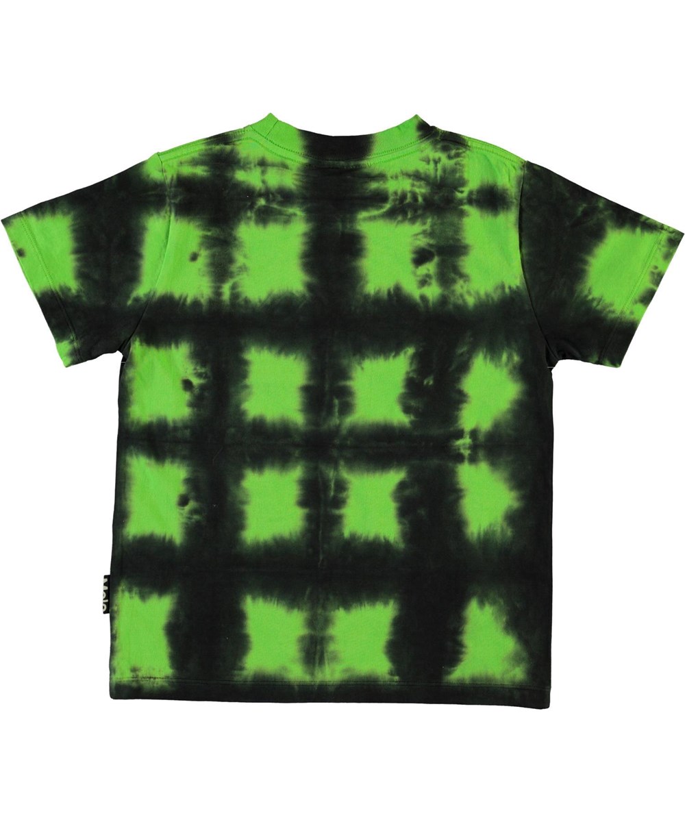 Roxo - Green Black - Schwarz und grün kariertes T-Shirt