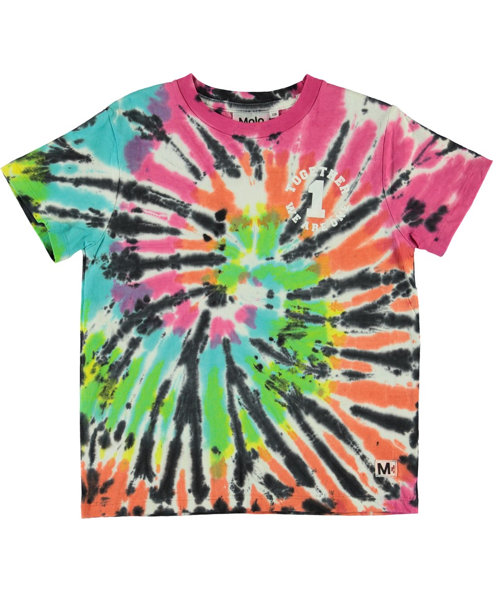 Roxo - Tie Dye Multi - Mehrfarbiges Batik T-Shirt