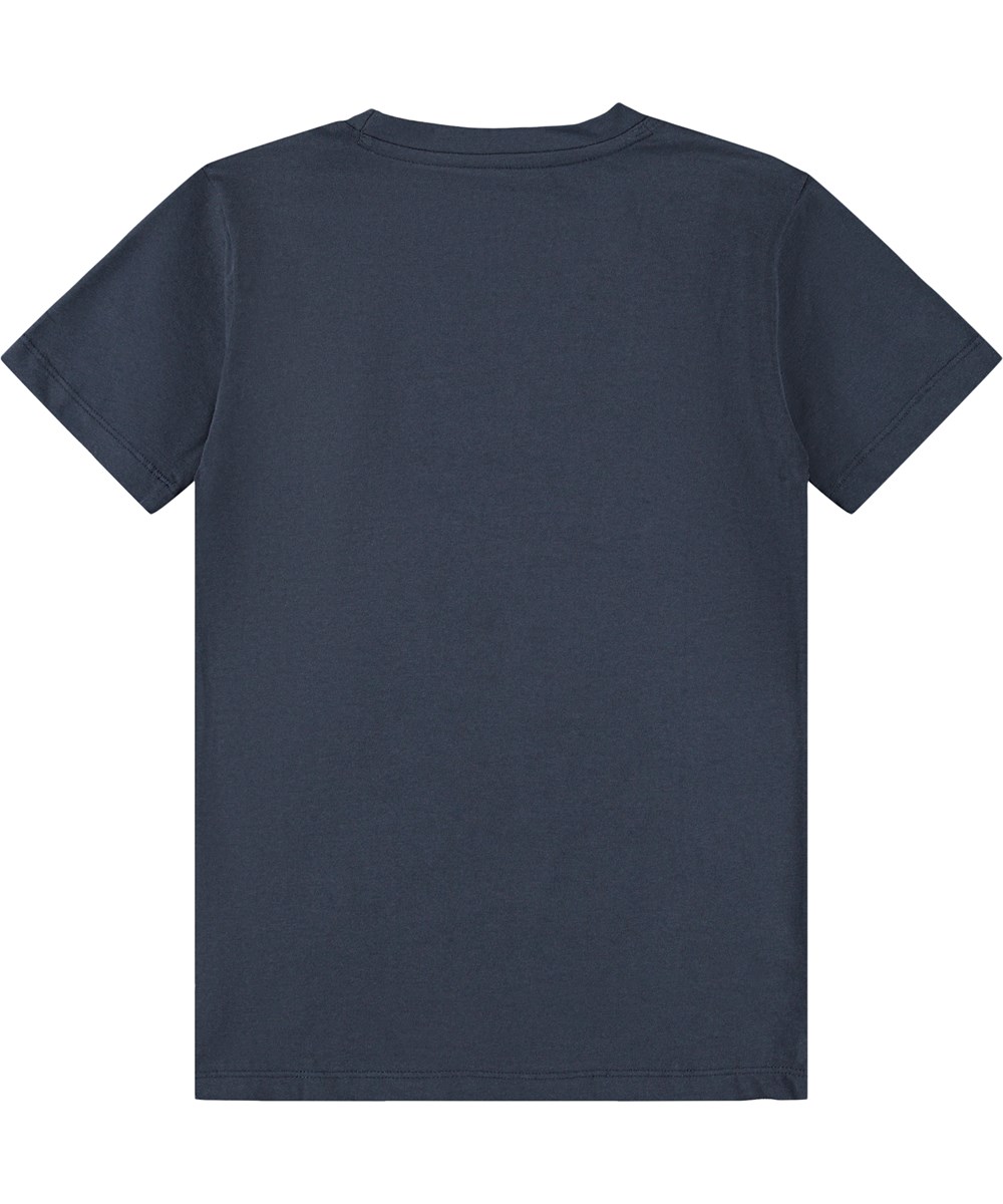 Jamie 2-pack - Navy Grey - Baumwoll-T-Shirt Öko navy grau