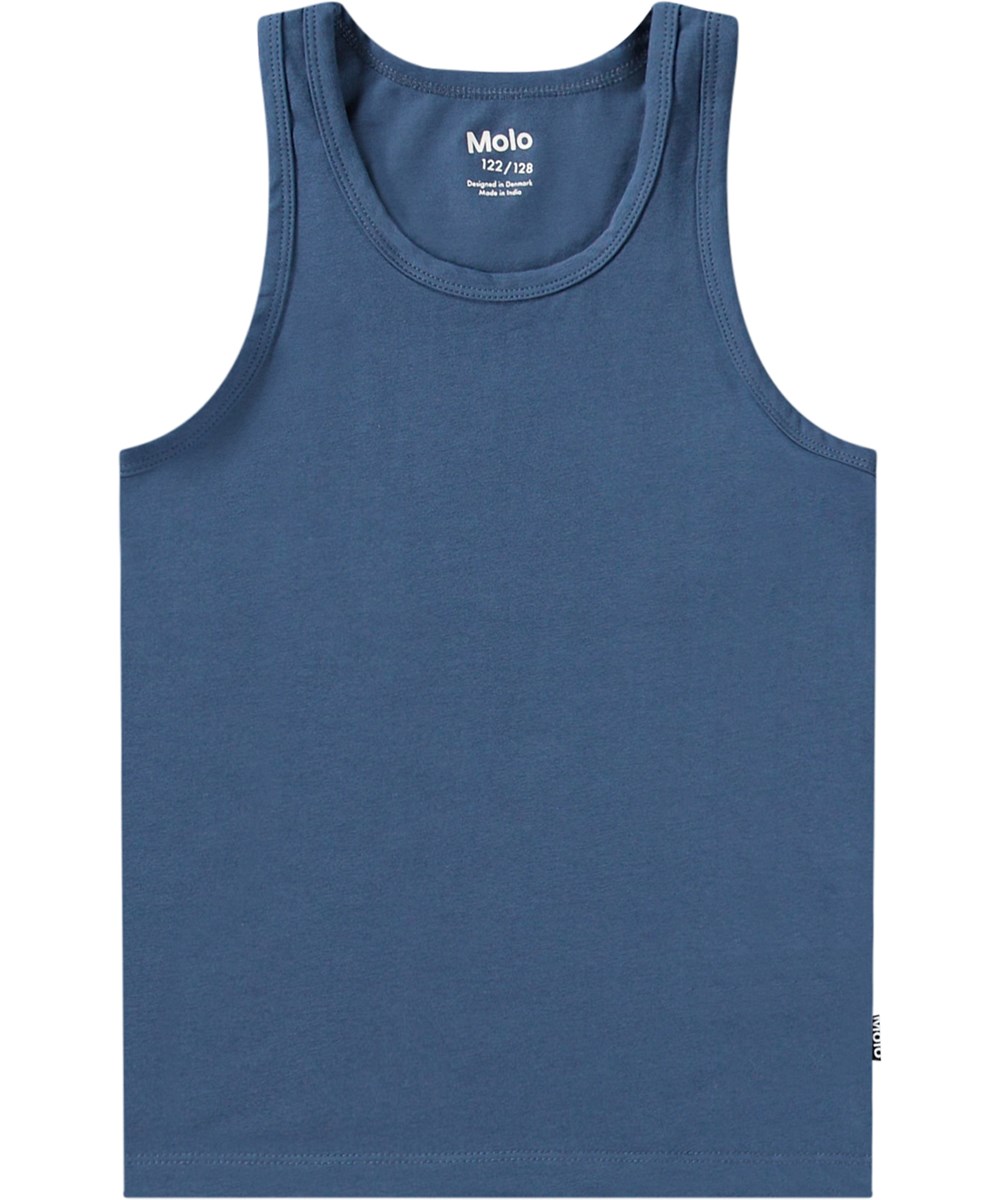 Jayden 2-pack - Dinos Calm - 2er-Pack Tanktops aus Öko-Baumwolle mit Dinosaurier-Print.