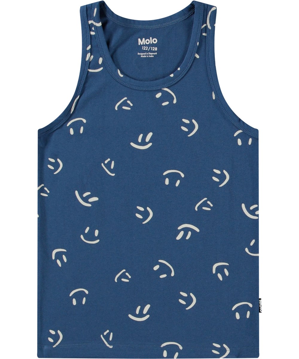 Jayden 2-pack - Happy Best - 2er-Pack Tanktops für Kinder aus weicher Öko-Baumwolle.