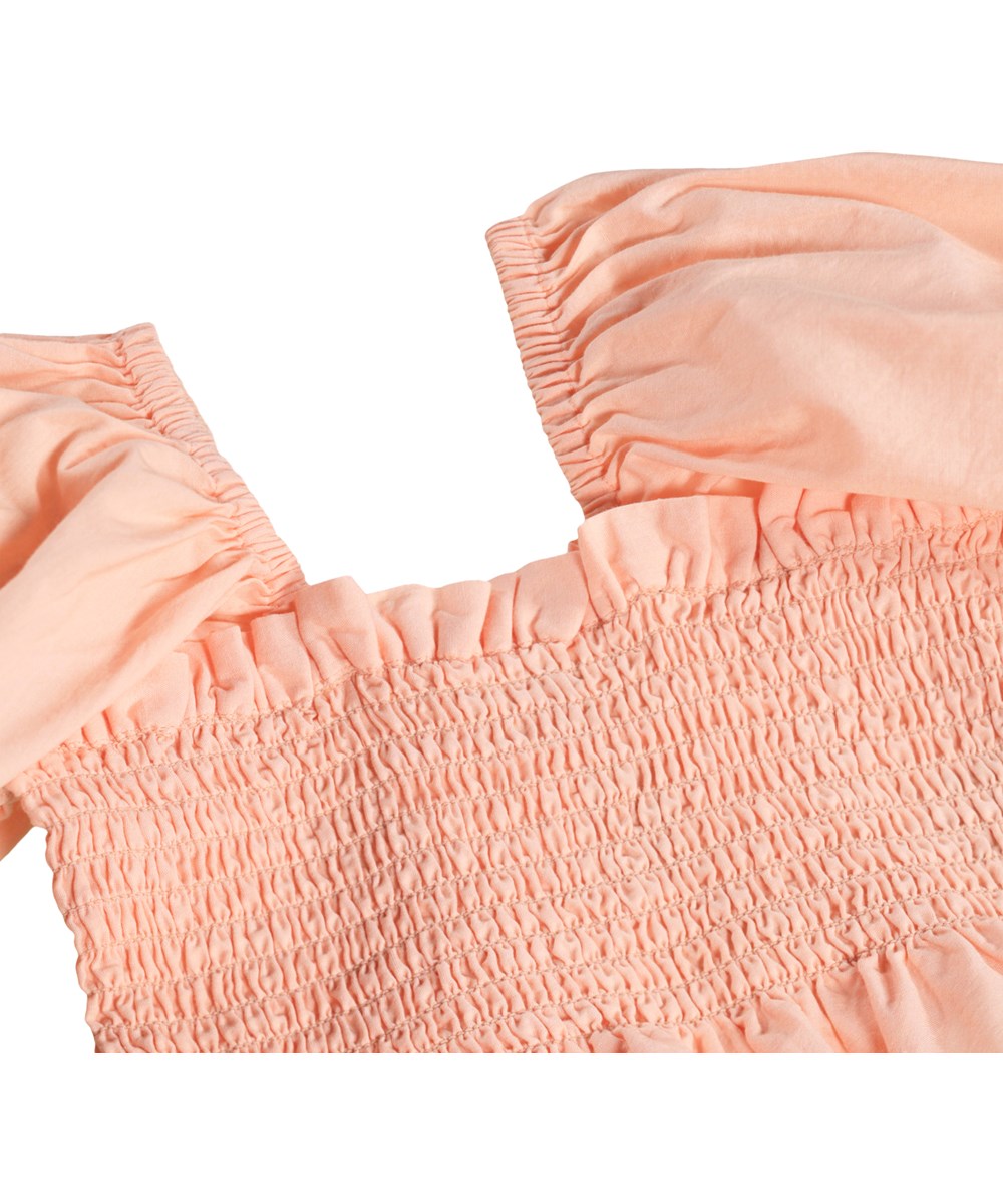 Rosine - Peach Bud - Weiches, pfirsichfarbenes Crop-Top für Kinder