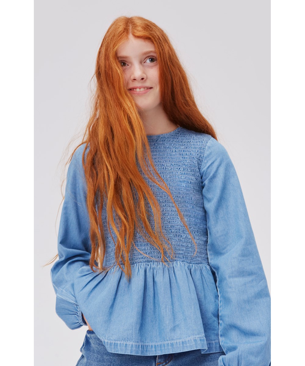 Adele - Vintage Denim - Blaue Jeans mit Elasthan