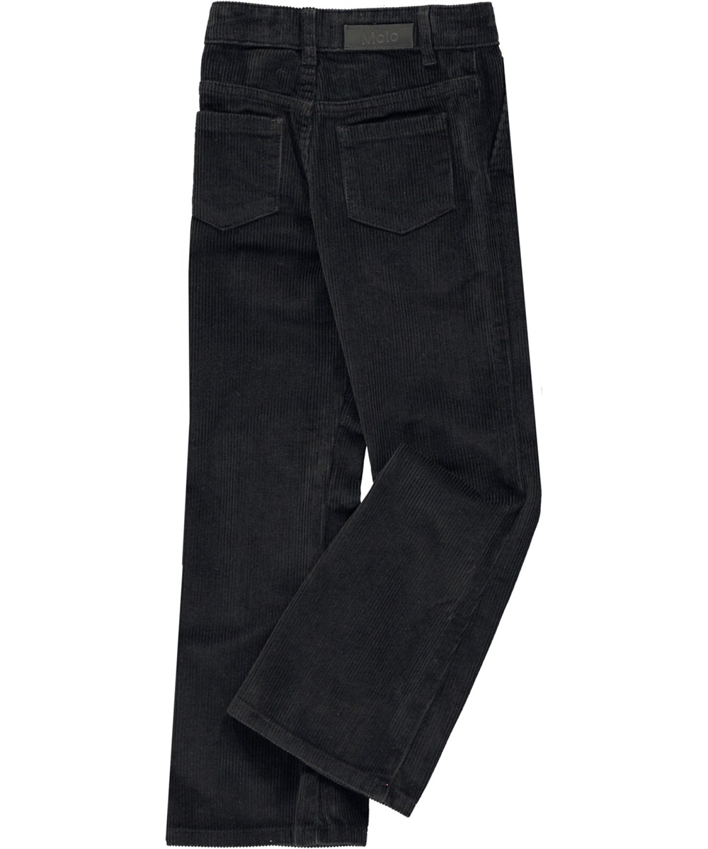 Aida - Black - Hose aus schwarzem Samt