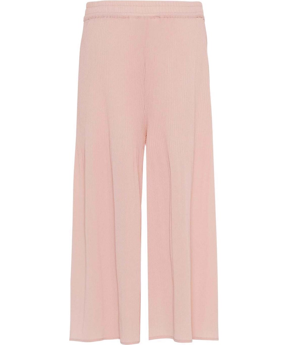 Aldora - Powder - Rosa kleine plissierte Culotte-Hose
