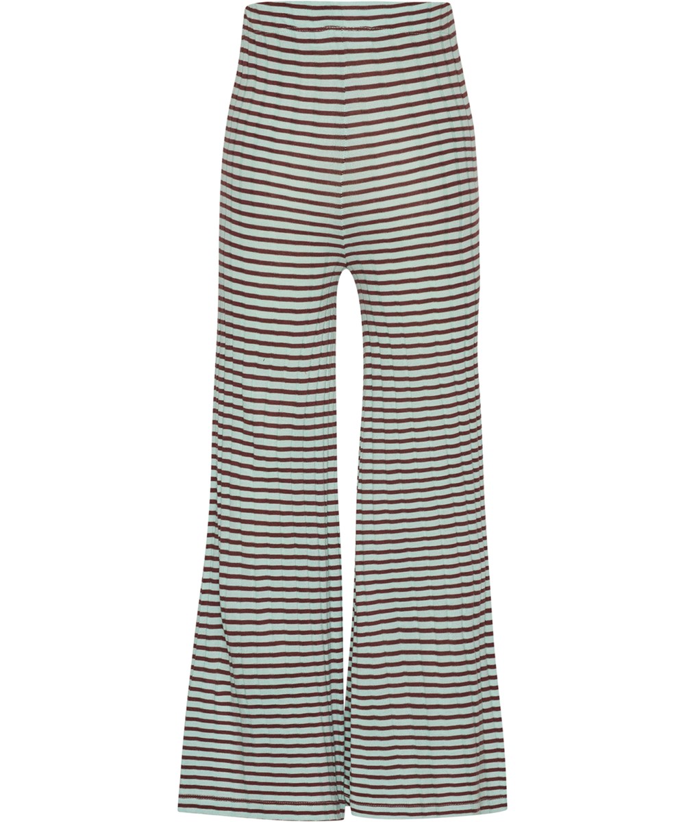 Alexandra - Crimpson Pool - Gestreifte Hose aus Viskose