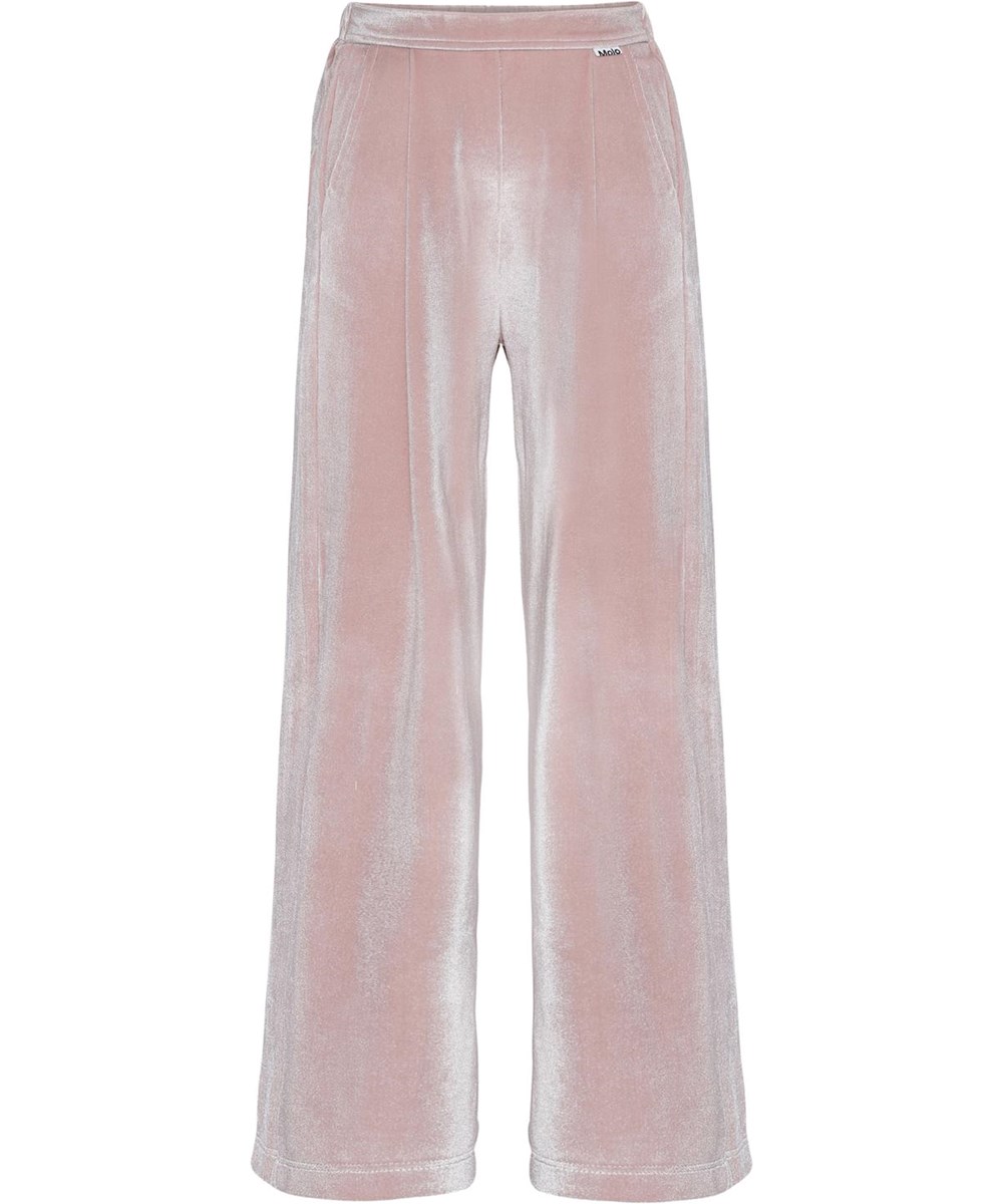 Alfa - Petal Blush - Rosa Velour-Hosen