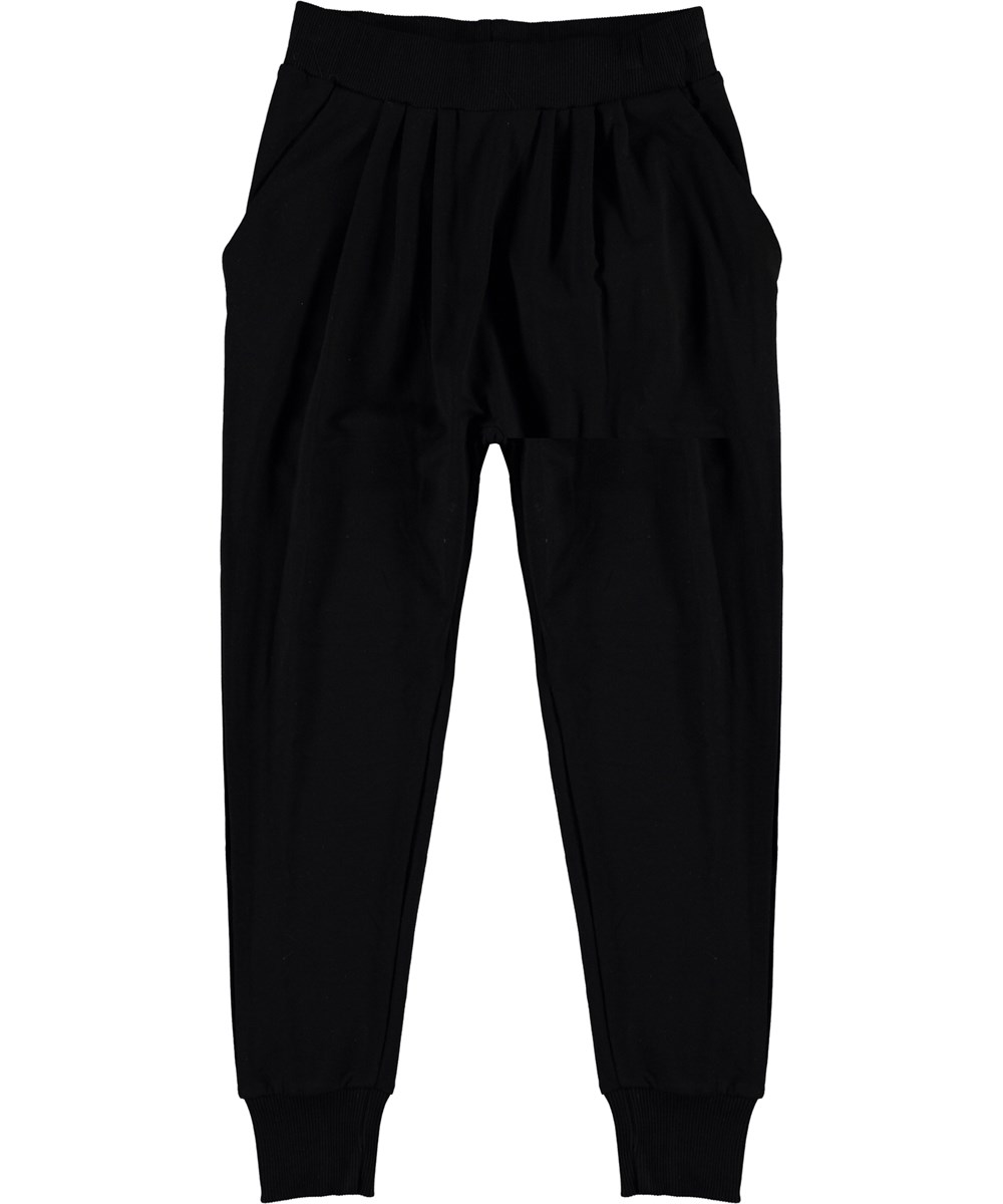Alida - Black - Schwarze Sweatpants