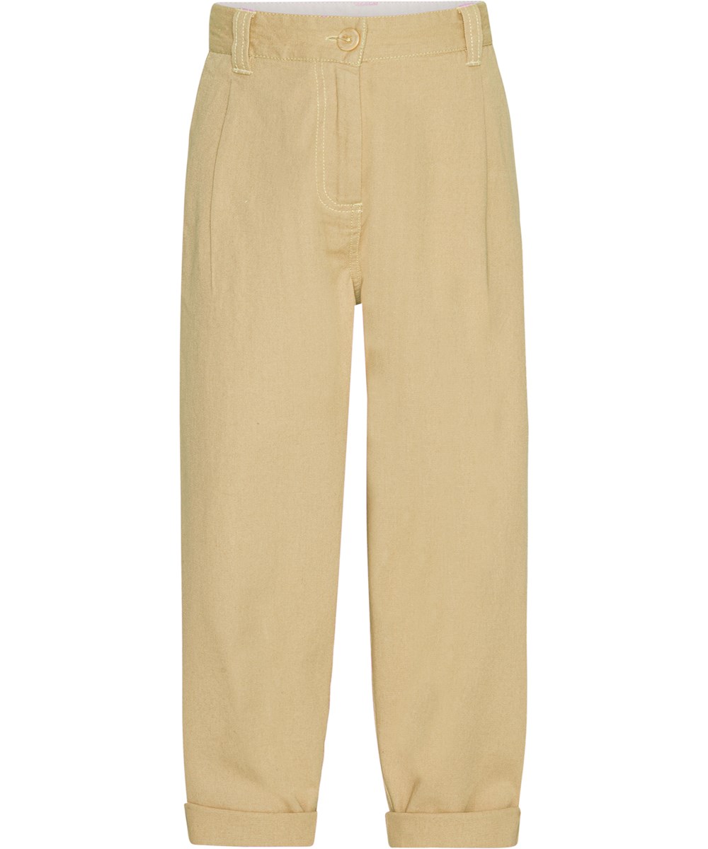 Anika - Cardboard - Sandfarbene Chinos