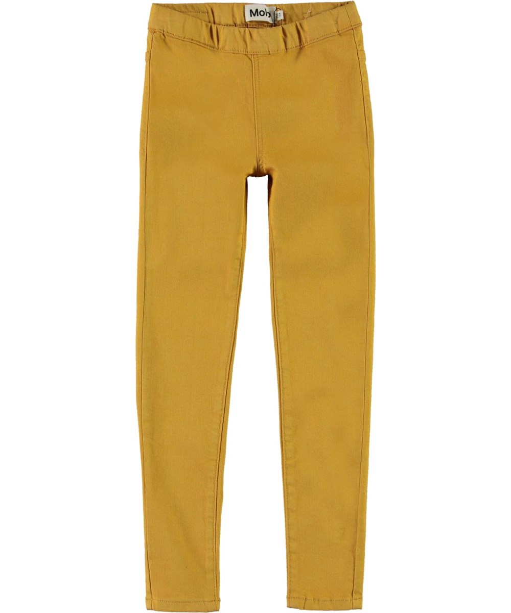 April - Nugget Gold - Jeans leggings i gul
