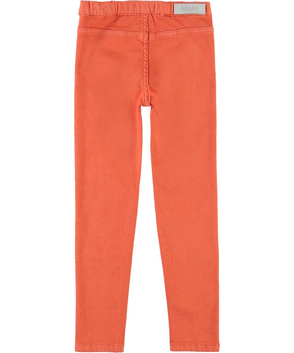 April - Poppy - Korallenrote Jeggings