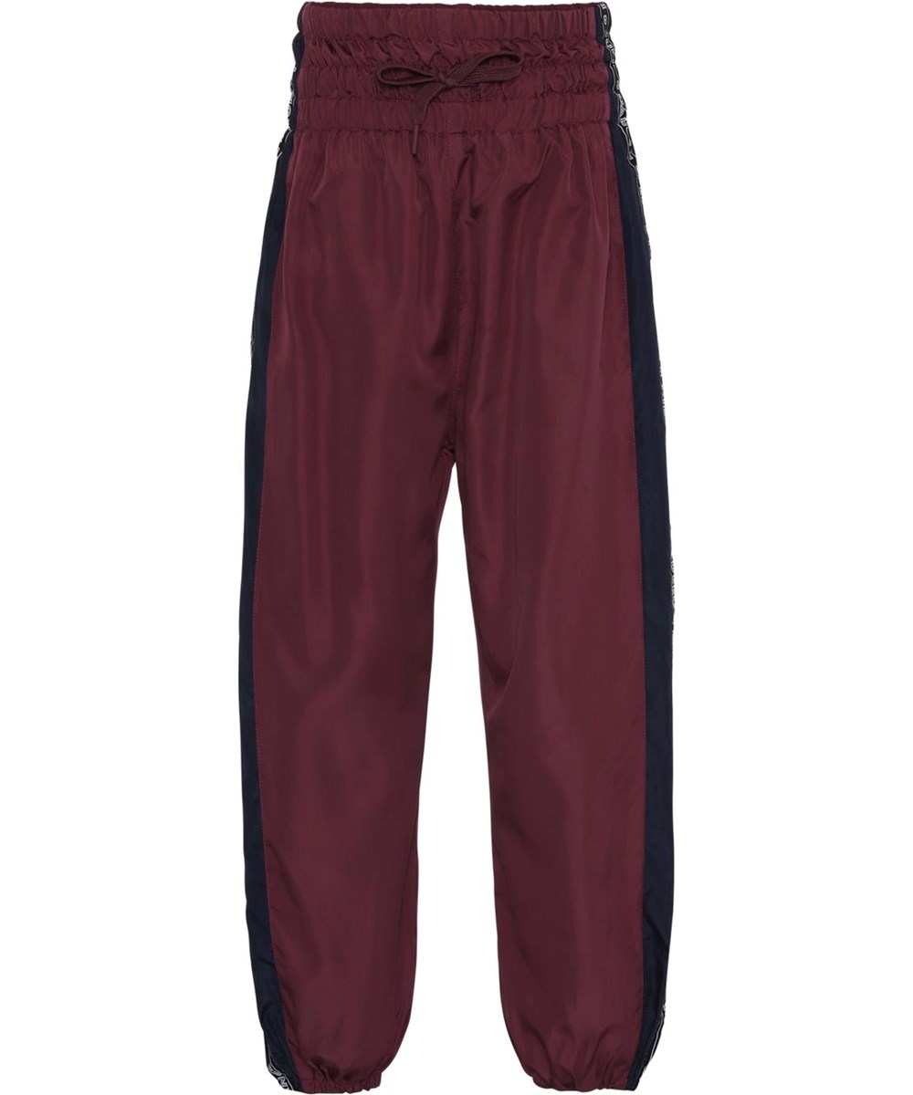 Orli - Colour Block - Sport-Trackpants mit Textband und hohee Talje