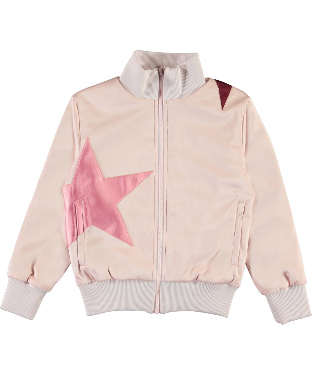 Hazel - Multi Stars - Rosa Bomberjacke mit Sternen