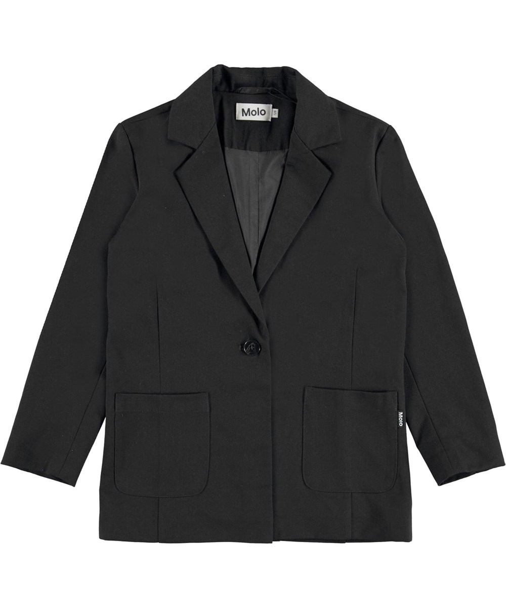 Hollie - Black - Schwarze Blazerjacke