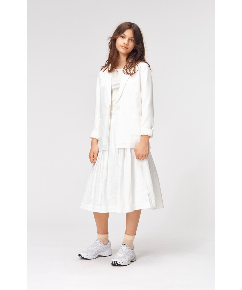 Hollie - White - Weißer klassischer Blazer