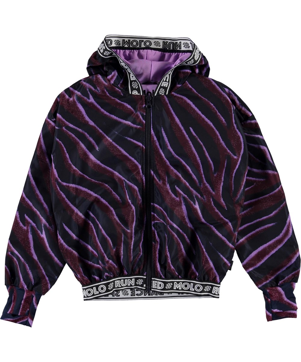 Ophelia - Zebra Stripes - Sportjacke mit Zebrastreifen