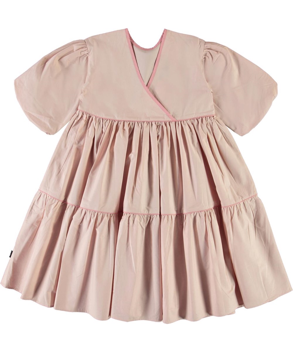 Casta - Petal Blush - Rosa Kleid mit Puffärmeln