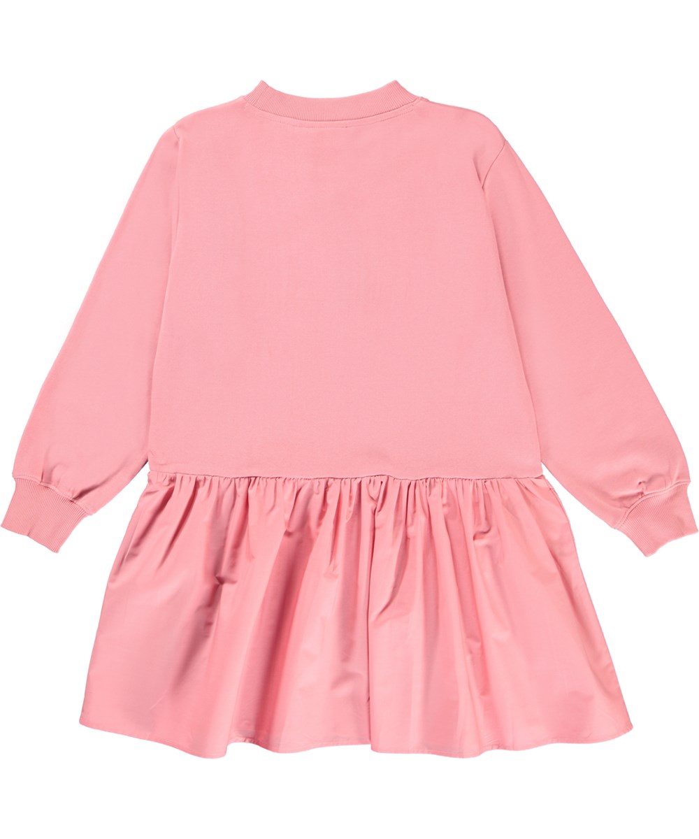 Cecelia - Petals - Sweatshirtkleid in rosa