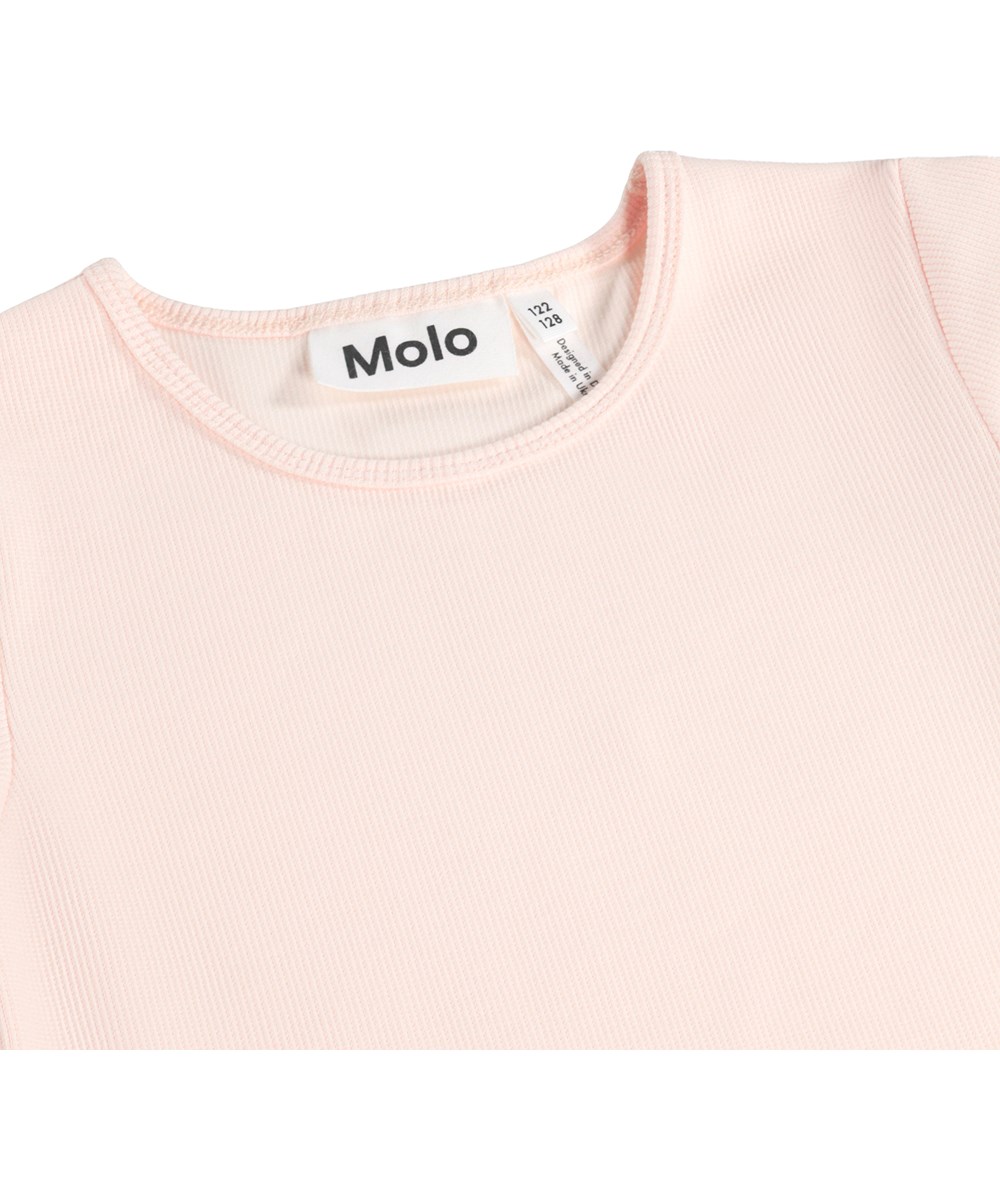 Cissa - Flowerbows - Rosa Kleid für Kinder aus Bio-Baumwolle mit Blumenmuster