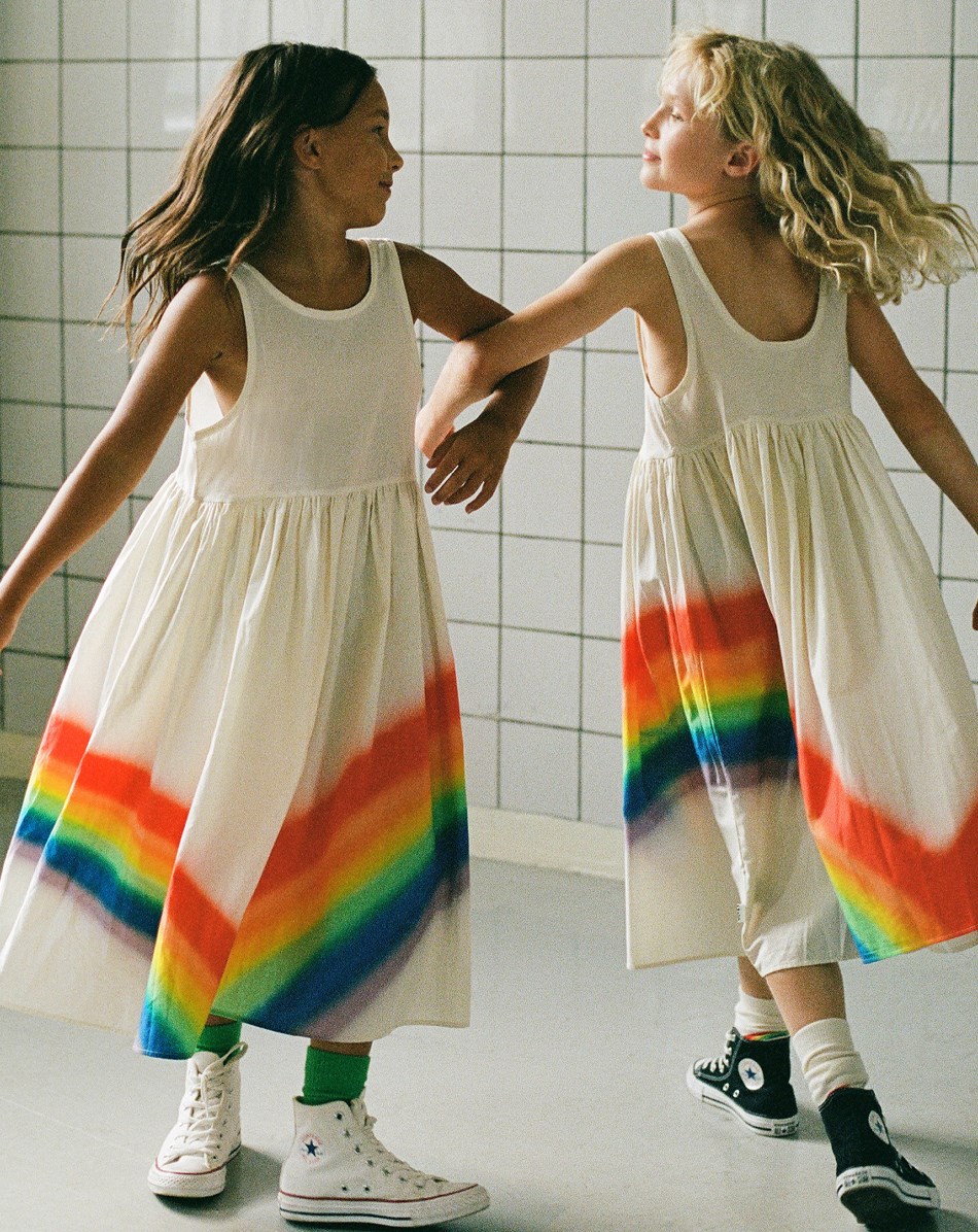 Clover - Rainbow - Jubiläumskleid mit Regenbogendruck