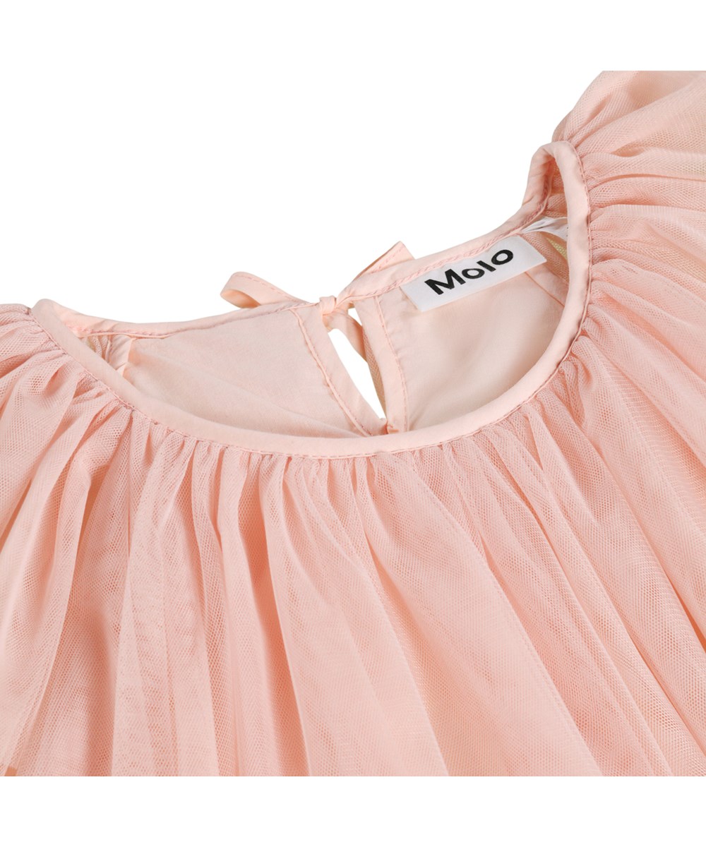 Cocolita - Petal Blush - Hellrosa, knielanges Tüllkleid für Kinder