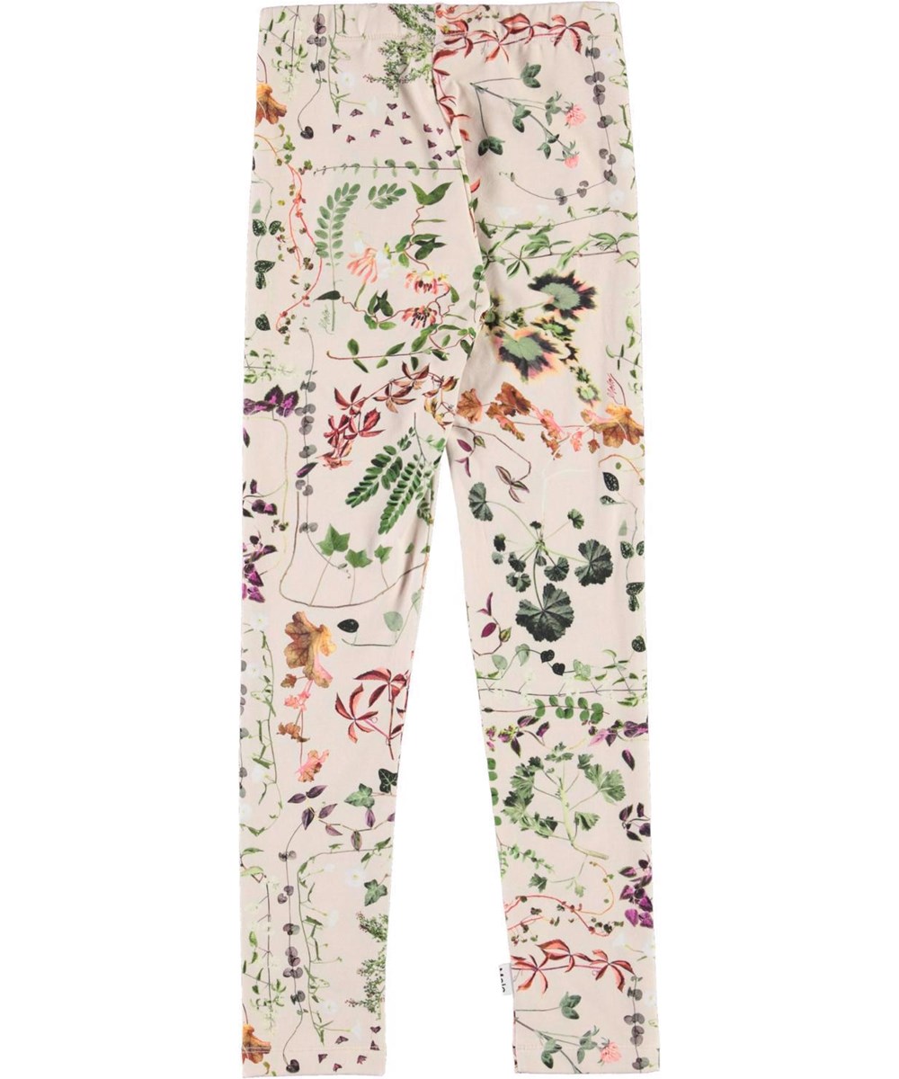 Niki - Herbarium - Öko-Leggings mit Blumendruck