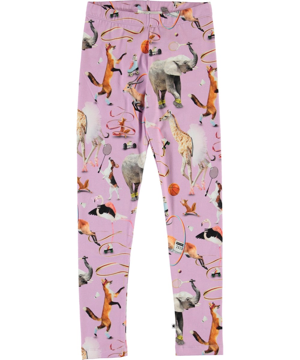 Niki - Made For Motion - Öko-Leggings mit Sport und Tieren