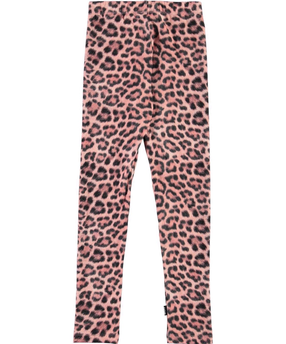 Niki - Rose Jaguar - Öko-Leggings mit Leopardenmuster
