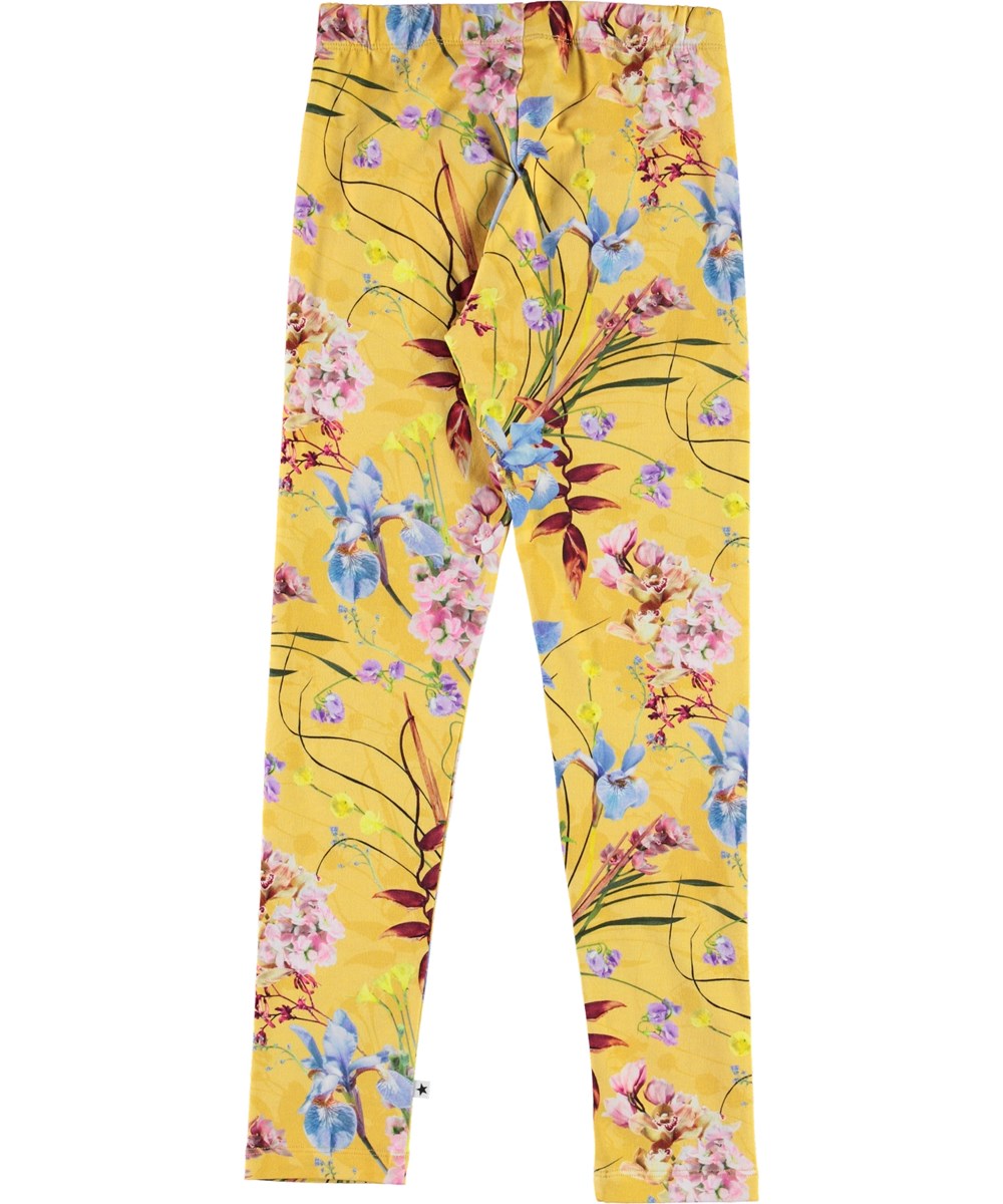 Niki - The Art Of Flowers - Öko-Leggings mit Blumen-Druck