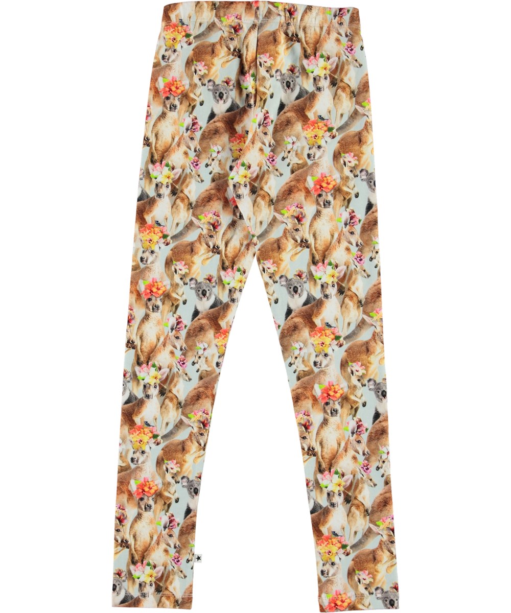 Niki - Kindred Kangaroo - Ökologische Leggings mit Kängurus