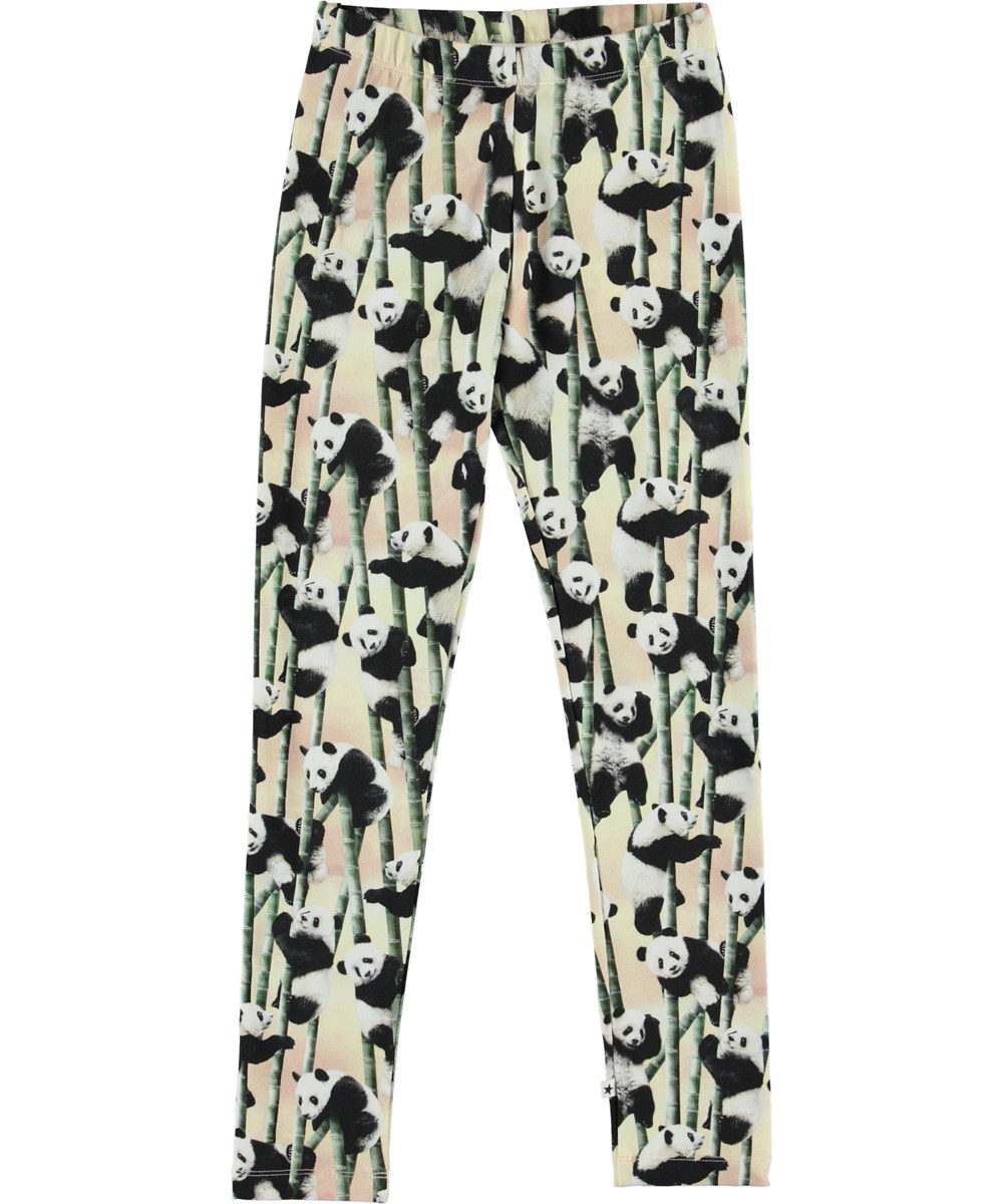 Niki - Yin Yang - Ökologische Panda Leggings