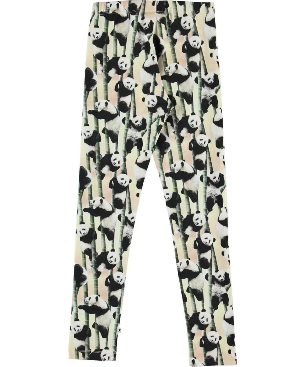 Niki - Yin Yang - Ökologische Panda Leggings