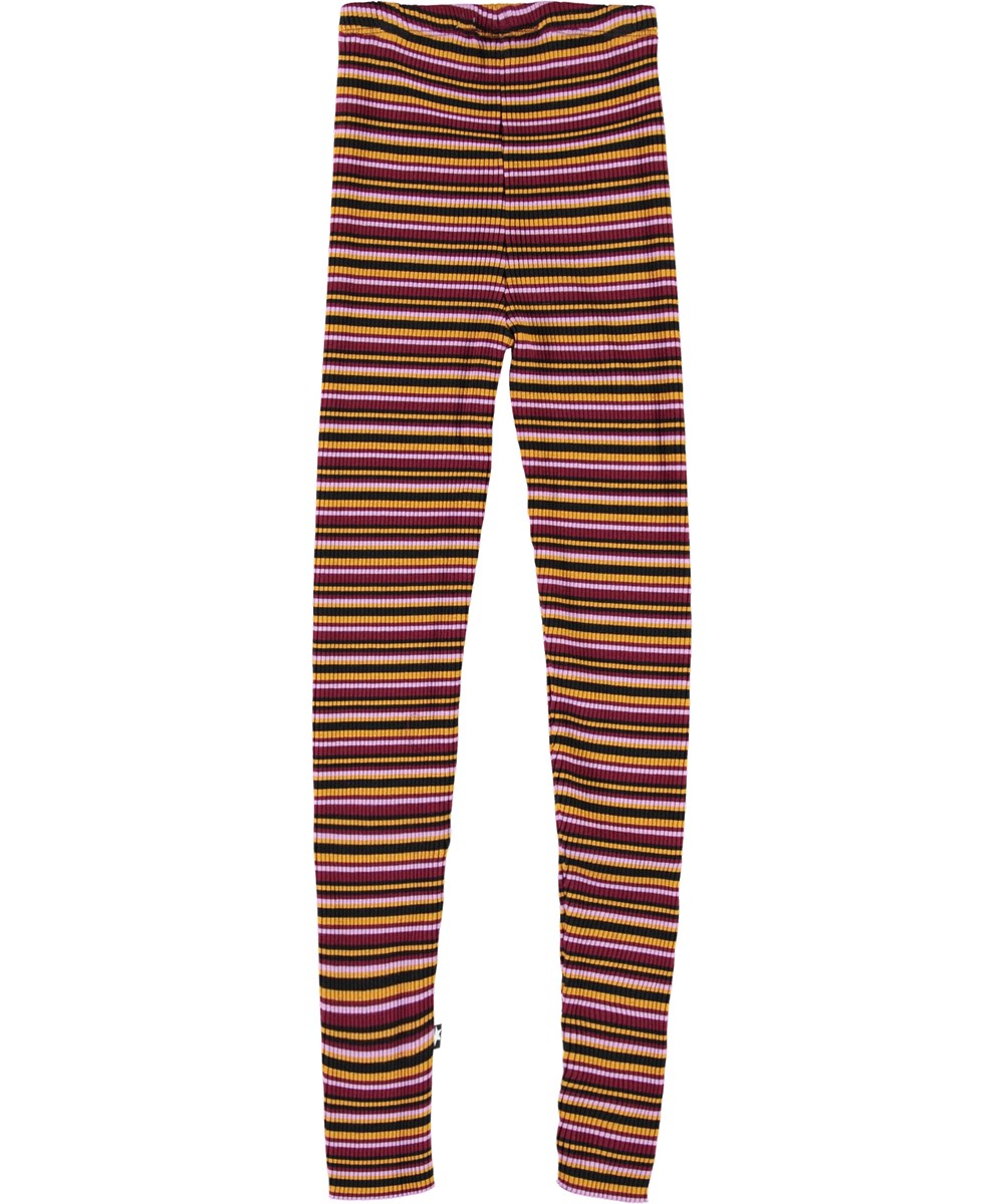 Nikita - Multi Jersey - Gestreifte Rippleggings