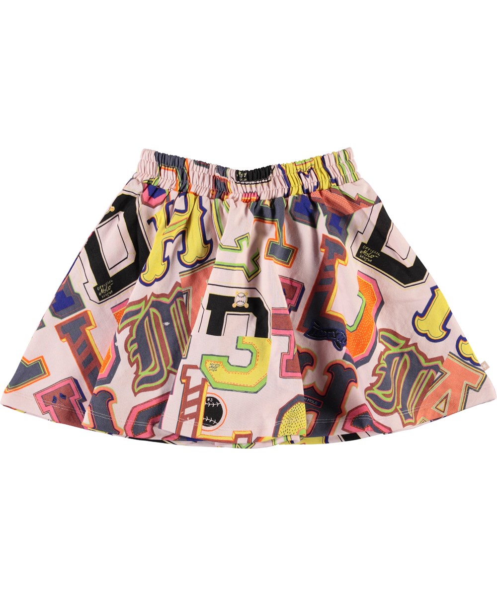 Barbera - Varsity - Rosa Rock mit gelben Blumen 