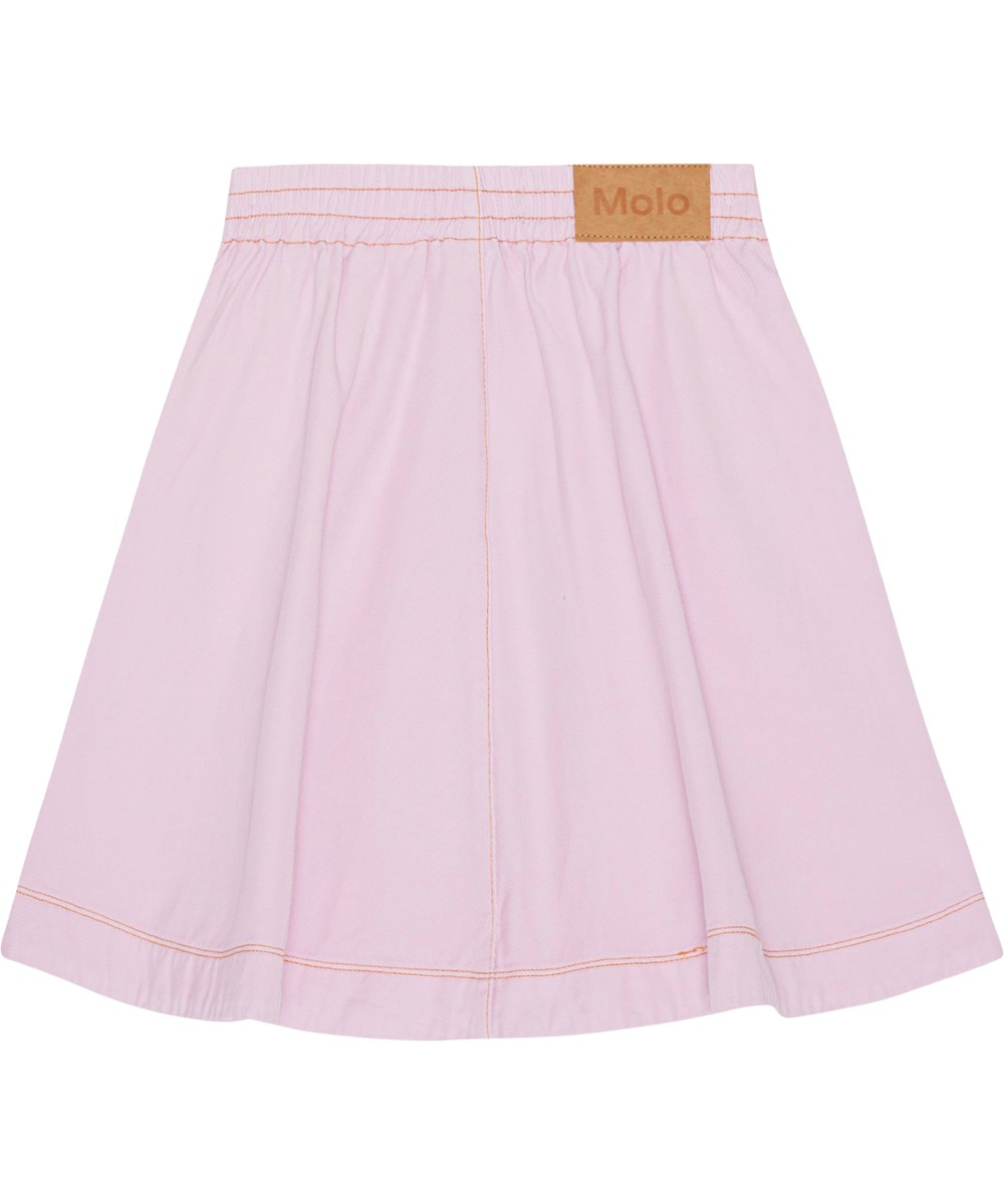 Bolette - Alpine Glow - Rosa Rock mit Druckknöpfen