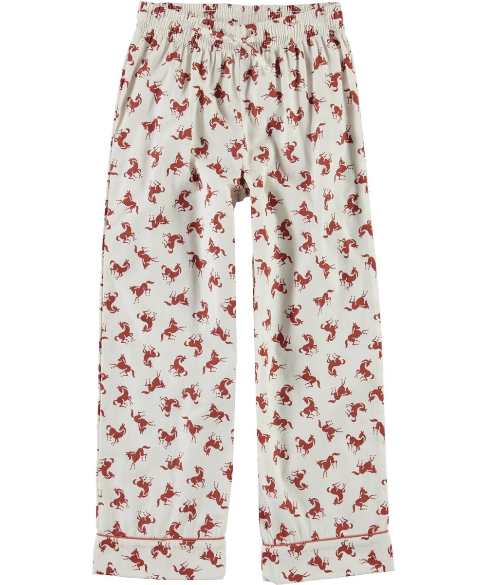 Lex - Small Horses - Öko-Pyjama mit Pferdedruck