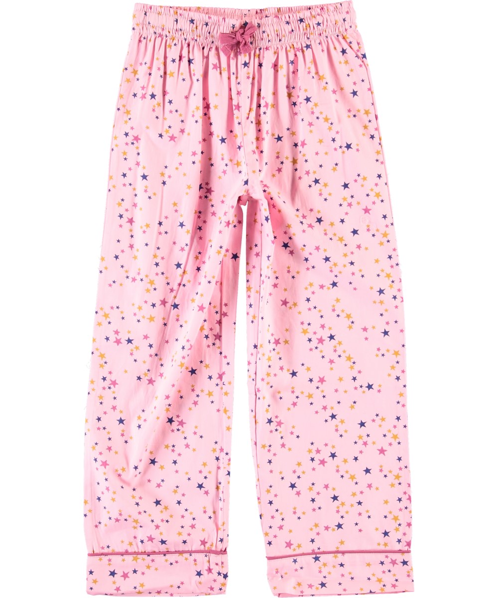 Lex - Starry Sky Pink - Öko-Nachtwäsche mit Sternen