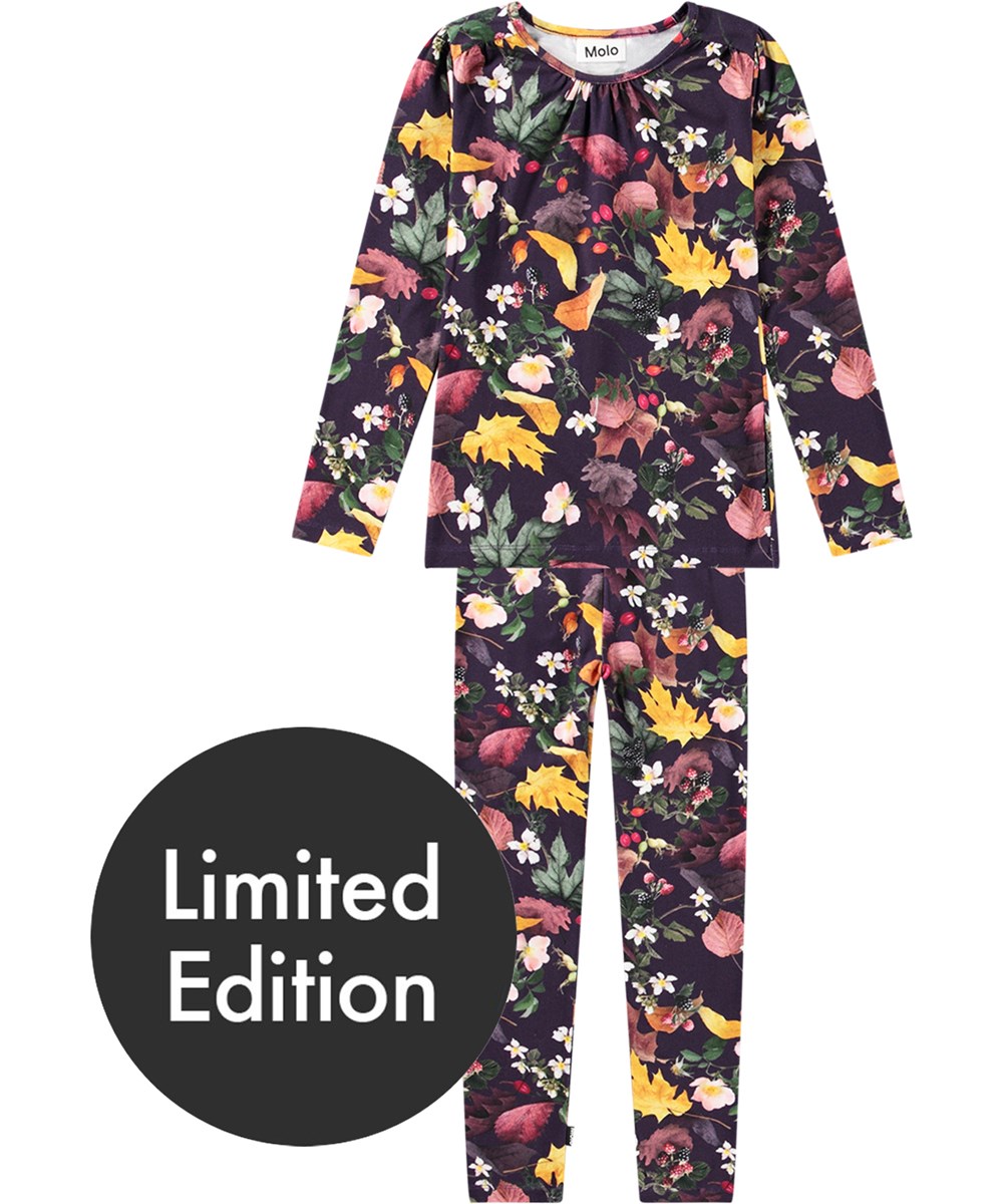 Tashina - Berry Picking - Zweiteiliges Pyjama-Set aus weicher Bio-Baumwolle