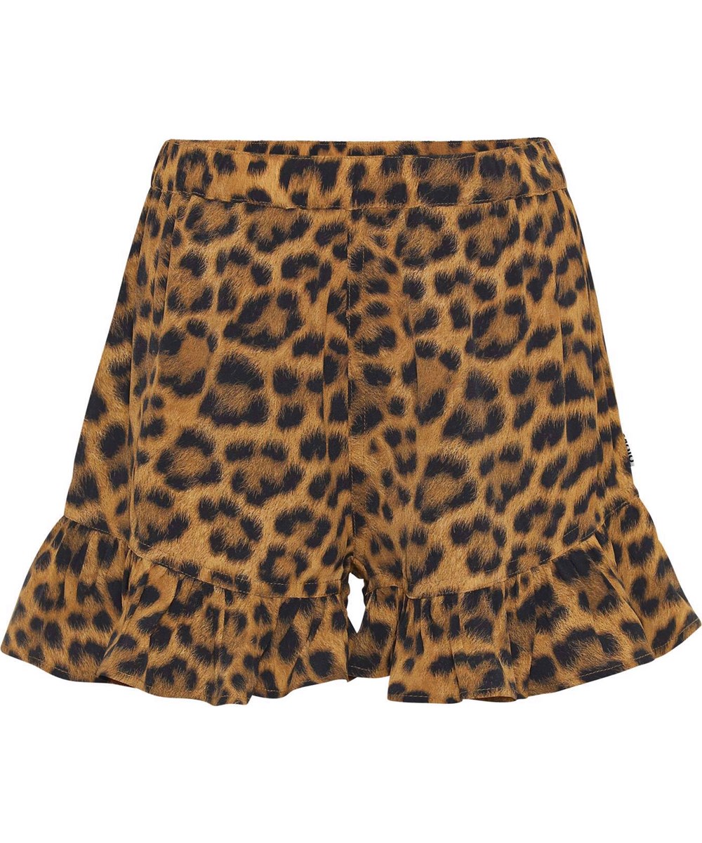 Abba - Summer Jaguar - Leoparden-Shorts mit Rüschen