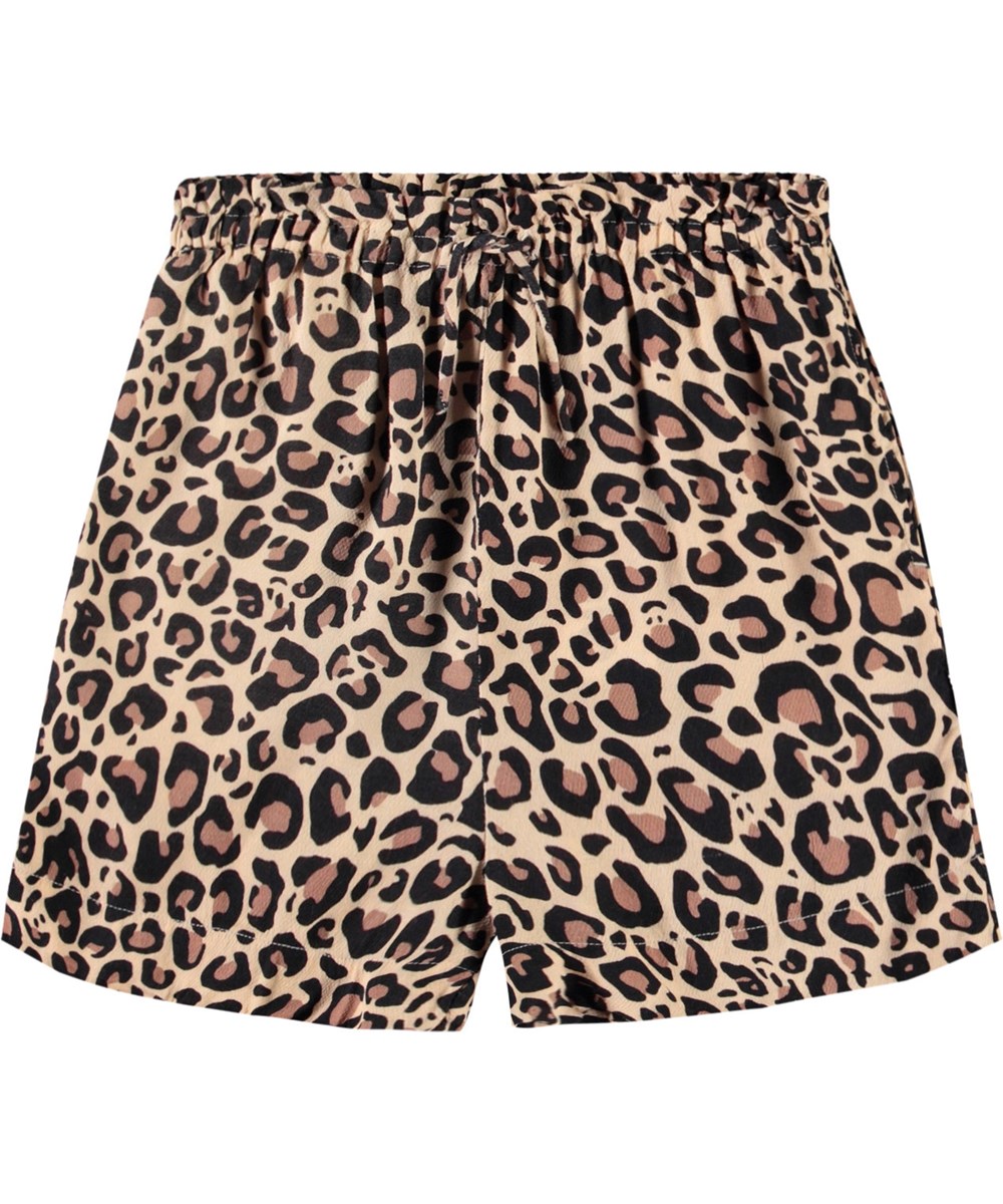 Aisia - Jaguar Melon - Shorts mit Jaguar-Print für Kinder.