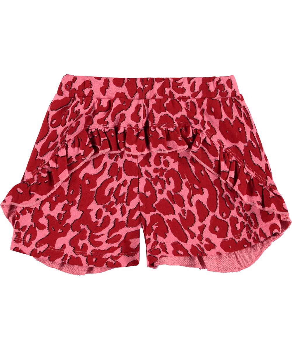 Amma - Pink Leo - Pinke und rote Leoshorts